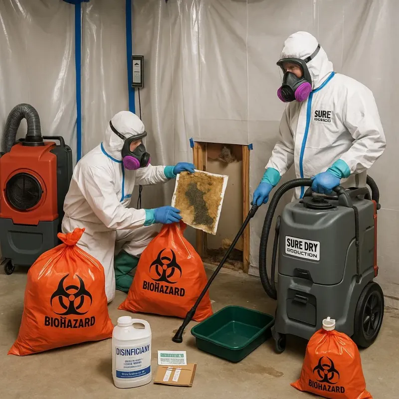 Contaminated Water Handling Protocols process in Thayer County, NE
